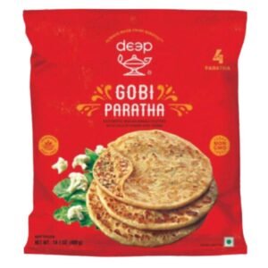 DEEP GOBI PARATHA 400 gm X 24 Pouch [4 pcs ]