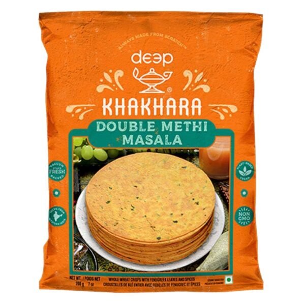 DOUBLE METHI MASALA KHAKHARA - 32 X 200 gm