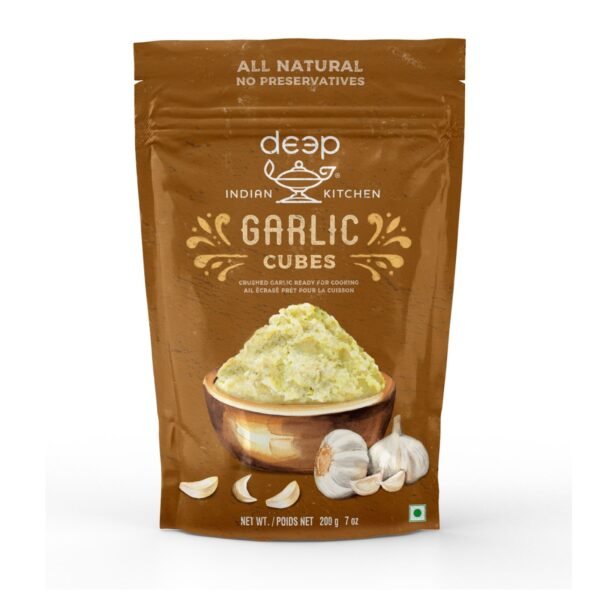 GARLIC CUBES - 200 gm X 24 Bag