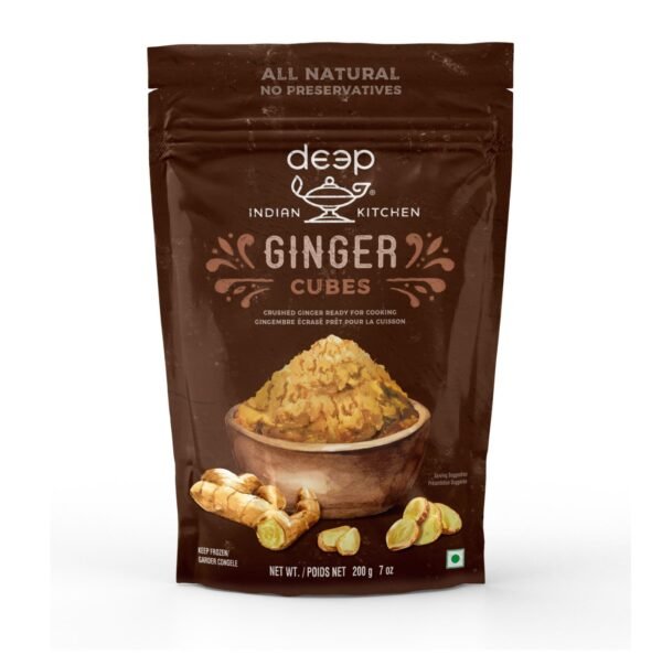 GINGER CUBES - 200 gm X 24 Bag