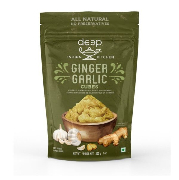 GINGER GARLIC CUBES - 200 gm X 24 Bag