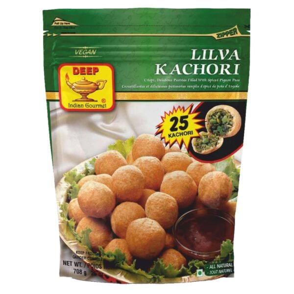 Lilva Kachori 0.70 kg X 6 Bag [1 bag = 25 lilva kachori]