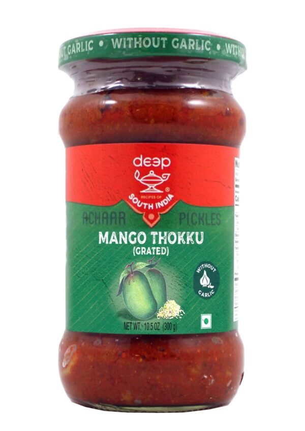 MANGO THOKKU PICKLE W-O GARLIC 12 X 300 gm