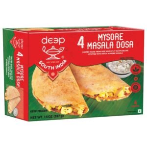 Mysore Masala Dosa 397 gm X 12 Box [1 box= 4 masala dosa ]