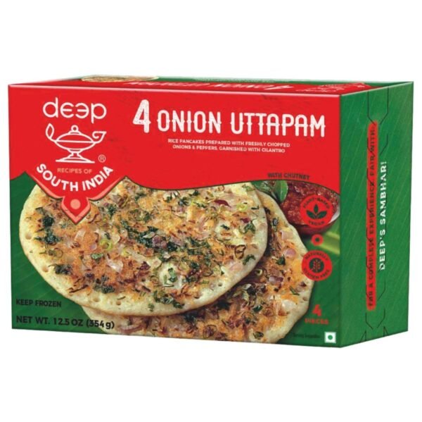 Onion Uttapam 354 gm X 12 Box [1 box = 4 onion uttampam]