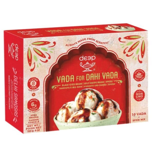 Vada for Dahi Vada 255 gm X 12 Tray [1 tray = 10 Dahi wada]